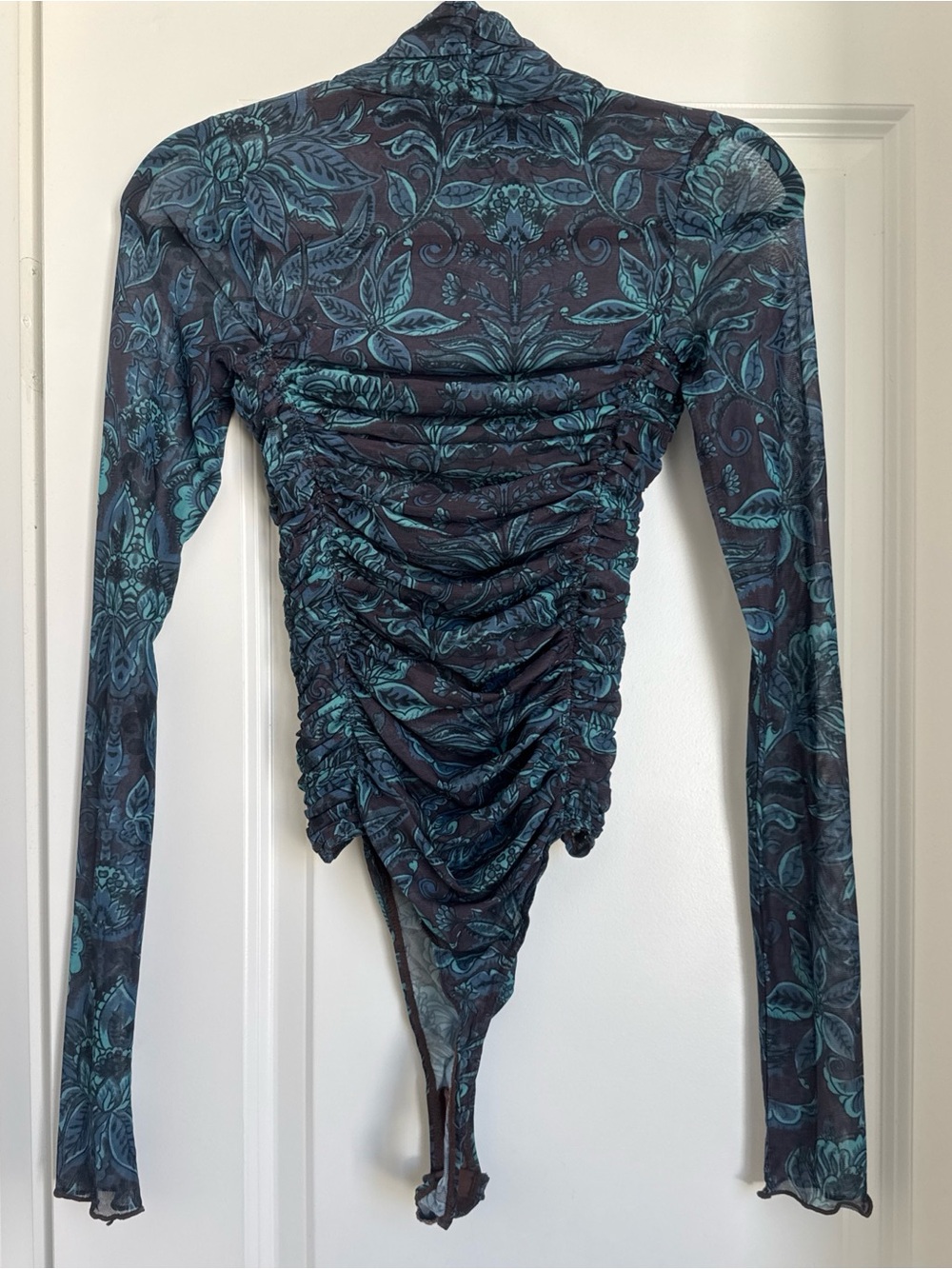 Intimately FP Free People Under It All Printed Bodysuit Southwest Size Small NWT - Picture 6 of 7